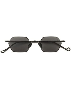 Eyepetizer Copper Geometric-Frame Sunglasses - Black