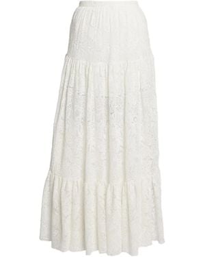 Erdem Gelaagde Midi-Rok - Wit