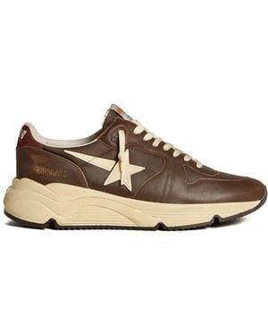 Golden Goose Running Sole Trainers - Brown