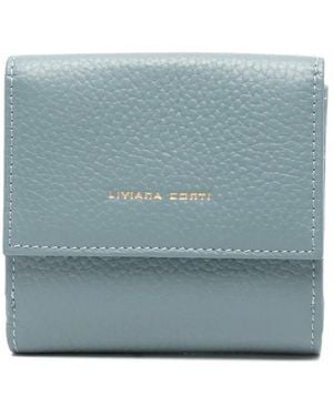 Liviana Conti Portemonnee Met Logo - Blauw