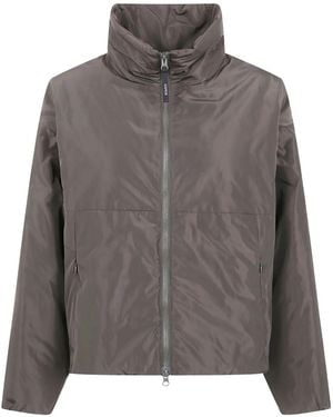 Aspesi Zip-Front Puffer Jacket - Grey