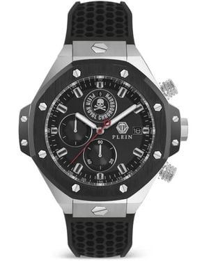 Philipp Plein クロノロイヤル 46mm 腕時計 - ブラック