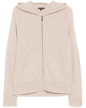 James Perse Sudadera de cachemira con capucha - Neutro