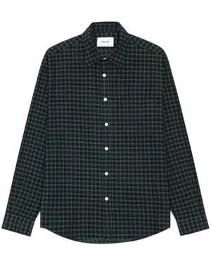 NN07 Camisa Deon A Cuadros - Azul