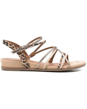Tamaris Leopard-Print Strappy Sandals - Multicolor