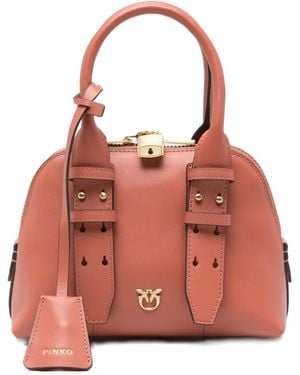 Pinko バックルディテール ショルダーバッグ - ピンク