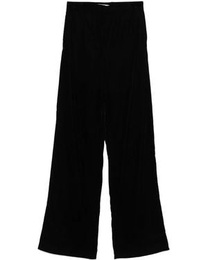 Blanca Vita Wide-Leg Trousers - Black