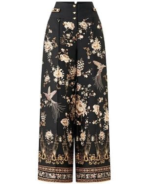 CAMILLA Flamenco Folklore Trousers - Black