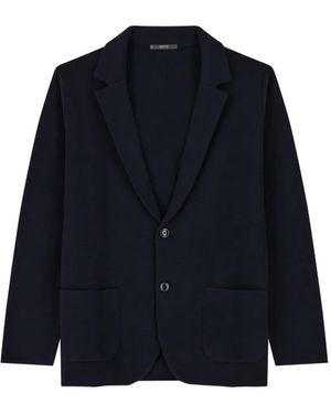 BOGGI Knitted Jacket - Blue