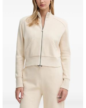 Pinko Veste Zippée À Col Montant - Natural