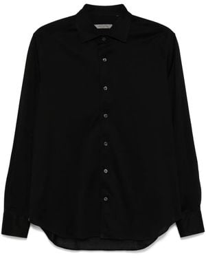 Corneliani Jersey Shirt - Black