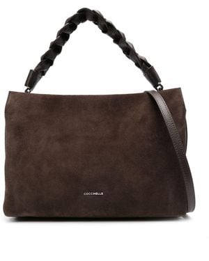 Coccinelle Bolso shopper Boheme mediano - Marrón
