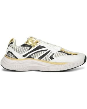 Missoni Logo-Pritn Trainers - White