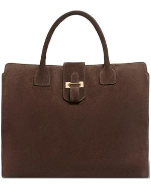 Nili Lotan Sac Lou En Daim - Brown