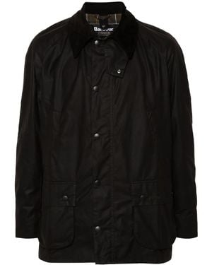 Barbour Ashby ワックスジャケット - ブラック