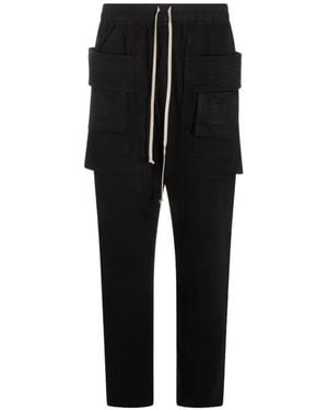 Rick Owens Drawstring Track Pants - Black