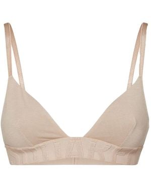 DSquared² Tonal-Logo Bra - Natural
