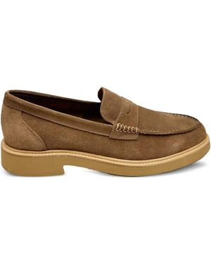 Bekk Loafer aus Wildleder - Braun