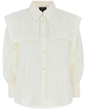 A.P.C. Cotton Shirt - White