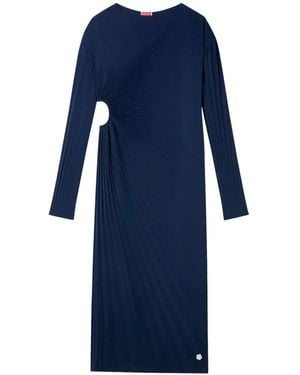 KENZO Sun-Ray Midi Dress - Blue