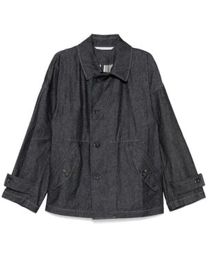 Forme D'expression Denim Blazer - Gray