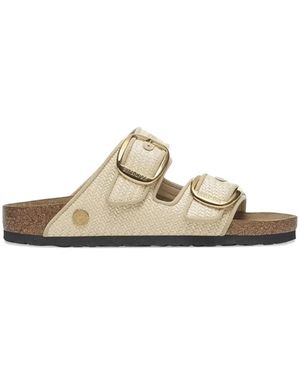 Birkenstock Arizona Buckle-Strap Sandals - White