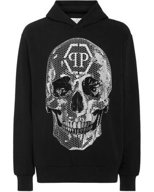 Philipp Plein Printed Sweatshirt - Black