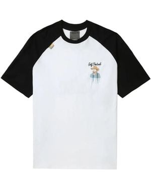 Musium Div. Graphic-Print Cotton T-Shirt - Black