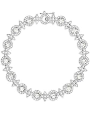 Apm Monaco Météorites Armband Mit Kristallen - Weiß