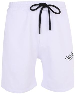Gaelle Drawstring Shorts - Blue