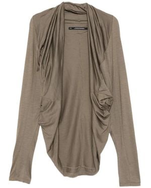 Julius Cárdigan Drapeado A Paneles - Neutro