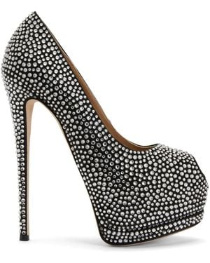 Giuseppe Zanotti 140Mm Sharon Court Shoes - Black