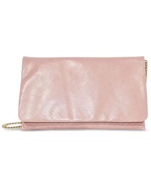 Poche Paris Bolso De Mano Con Correa De Cadena - Rosa