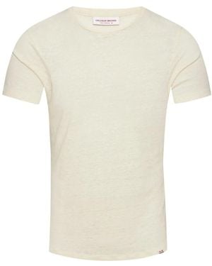 Orlebar Brown Linen T-Shirt - White