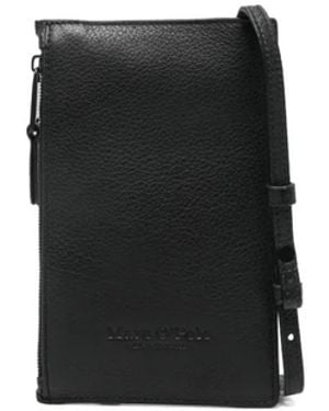 Marc O' Polo Leather Messenger Bag - White
