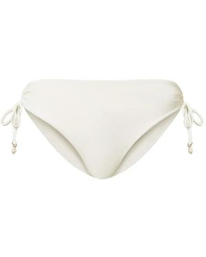 Twinset Bikini Briefs With Drawstring - White