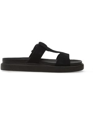 Clarks Sandalias Con Cierre De Hebilla - Negro