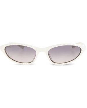 Balenciaga Lunettes De Soleil Neo Oval 2.0 - White