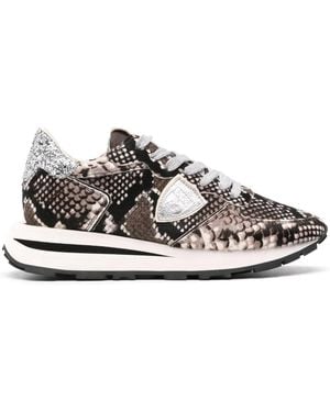 Philippe Model Tropez Haute Trainers - White