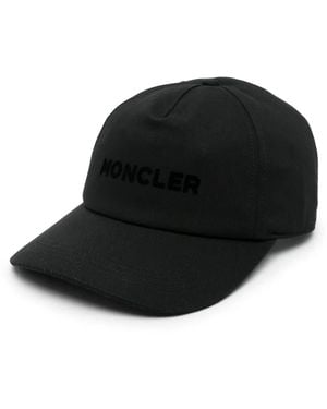 Moncler ロゴ キャップ - ブラック