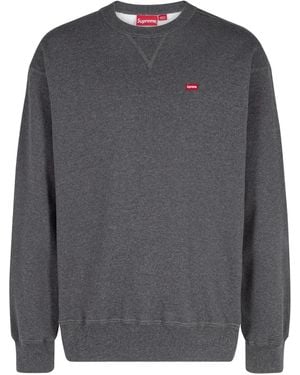 Supreme Small Box Logo Sweatshirt - Grey