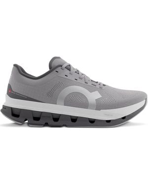On Shoes Cloudflow 5 "Alloy/Rock" Sneakers - Gray