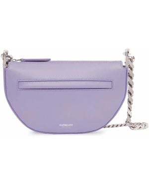 Burberry Olympia Mini Bag - Purple