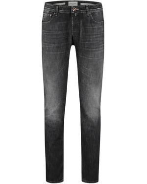 Jacob Cohen Vaqueros slim con efecto degradado - Gris