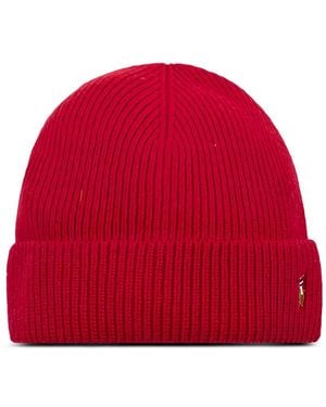 Polo Ralph Lauren Signature Cuffed Beanie - Red