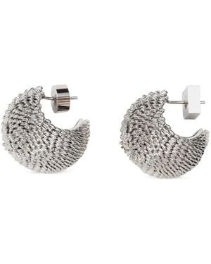 Jacquemus The Hérisson Earrings - White