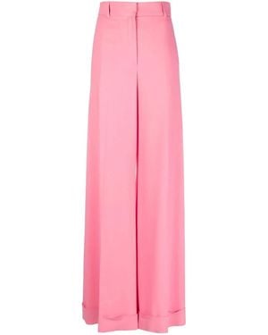 Moschino High-Waisted Palazzo Trousers - Pink
