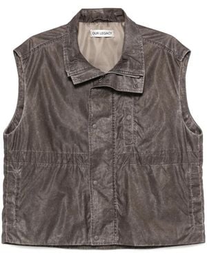 Our Legacy Firm Vest - Brown