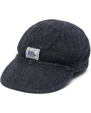RRL デニムキャップ - ブルー