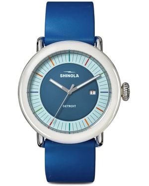 Shinola Detrola 41Mm Watch - Blue